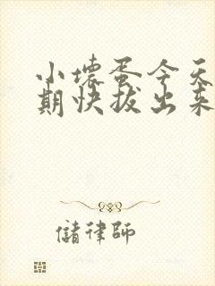 小坏蛋今天危险期快拔出来封面