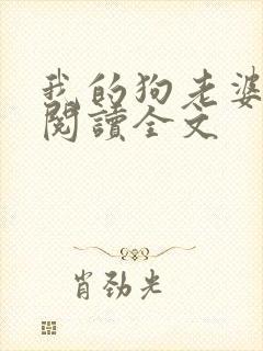 我的狗老婆小说阅读全文封面