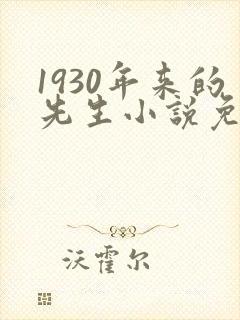 1930年来的先生小说免费阅读封面