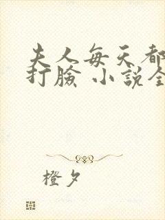 夫人每天都在线打脸 小说全集txt