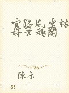 官路风云林海姜婷笔趣阁