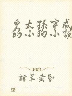 皇太孙穿成我捡的小狗小说在线阅读封面