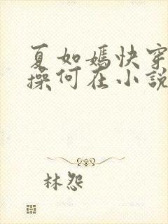 夏如嫣快穿之节操何在小说免费阅读封面