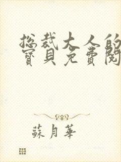总裁大人的私有宝贝免费阅读