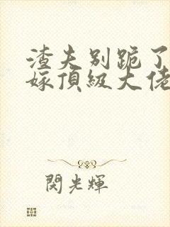 渣夫别跪了夫人嫁顶级大佬显怀了大结局