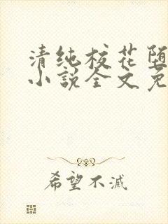 清纯校花堕落记小说全文免费阅读