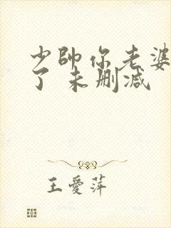 少帅你老婆又跑了 未删减封面