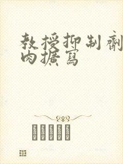 教授抑制剂要吗肉扩写封面