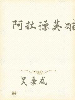 阿拉德英雄传封面