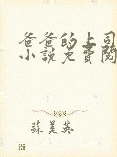 爸爸的上司王叔小说免费阅读