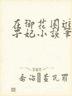 在御花园进入太子妃小说笔趣阁