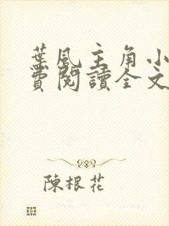 叶风主角小说免费阅读全文