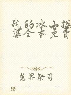 我的冰山总裁老婆全本免费阅读