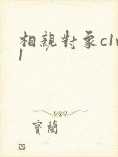 相亲对象c1v1封面