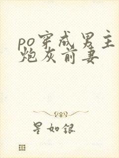 po穿成男主的炮灰前妻