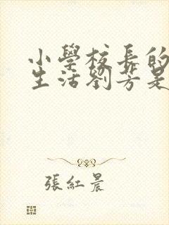 小学校长的幸福生活刘芳是谁封面