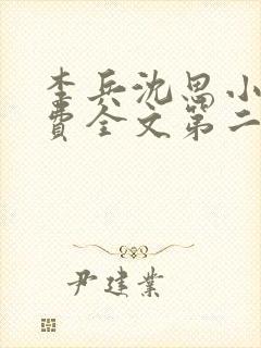李兵沈思小说免费全文第二章