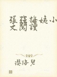 张强梅姨小说全文阅读
