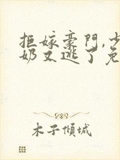 拒嫁豪门,少奶奶又逃了免费在线阅读
