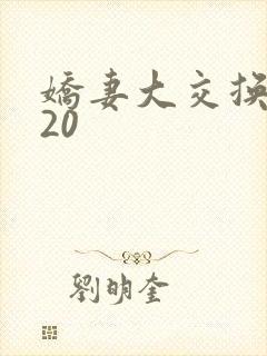 娇妻大交换1一20封面