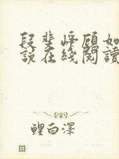 段斐峥顾如锦小说在线阅读