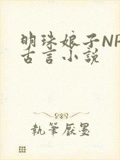 明珠娘子NPC古言小说封面