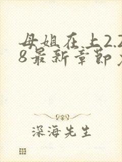 母姐在上2.28最新章节免费阅读全文