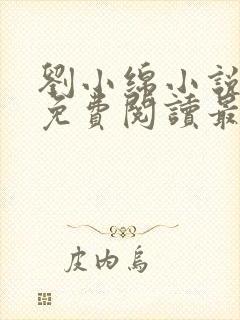 刘小绵小说全文免费阅读最新章节列