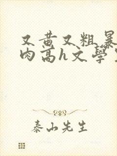 又黄又粗暴的纯肉高h文学生