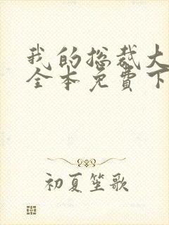 我的总裁大老婆全本免费下载