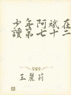 少年阿斌在线阅读第七十二封面