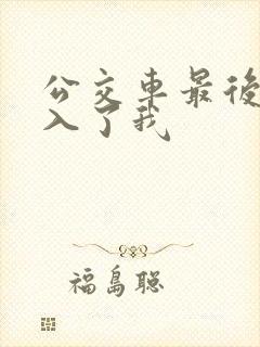 公交车最后一排入了我