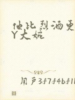他比烈酒更撩BY大婉