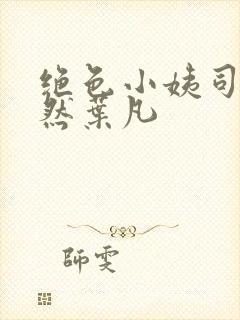 绝色小姨司空嫣然叶凡