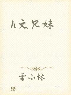 h文兄妹封面