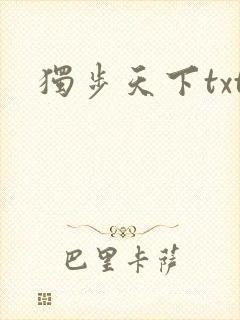 独步天下txt