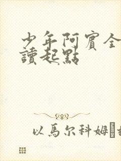 少年阿宾全文阅读起点