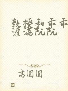 教授和乖乖女H灌满阮阮封面