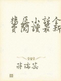杨辰小说全文免费阅读最新章节