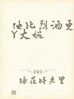 他比烈酒更撩BY大婉