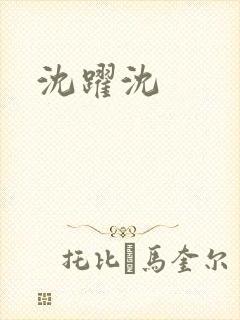沈跃沈封面