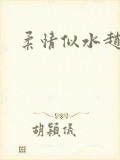柔情似水赵雅儿