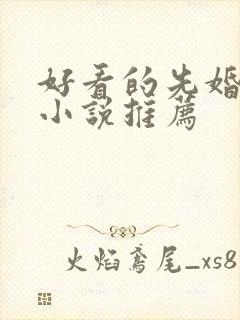 好看的先婚后爱小说推荐