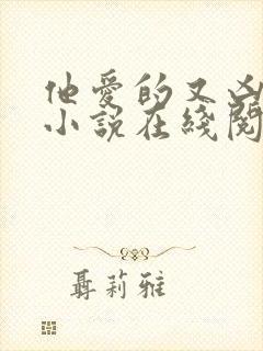 他爱的又凶又怂小说在线阅读全文封面
