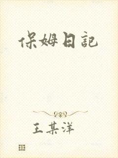 保姆日记封面