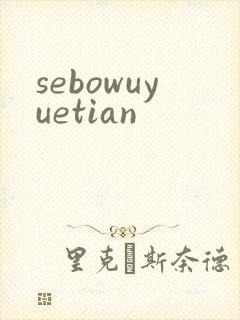 sebowuyuetian封面