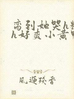 脔到她哭h粗话h好爽小黄鸭封面