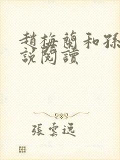 赵梅兰和孙明小说阅读