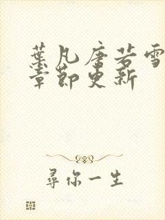 叶凡唐若雪最新章节更新封面