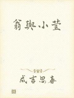 翁与小莹封面